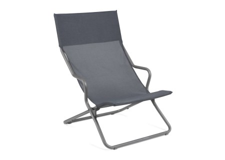 Lafuma Mobilier Lounger Horizon Storm Grey